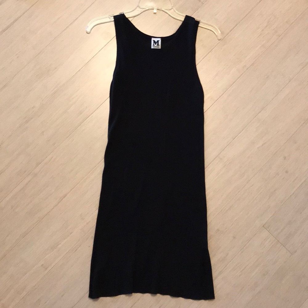 M missing sleeveless dress 38 black